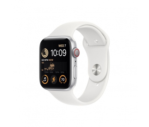 Apple Watch SE 2022 44mm GPS Ezüst-fehér
