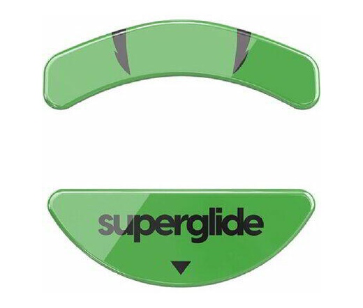 SUPERGLIDE Glass Skates for Razer Viper Mini zöld