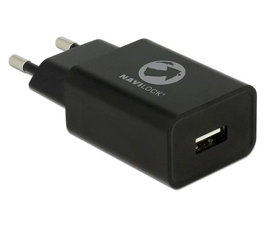 Delock Navilock töltő 1 x USB A-típusú 5 V / 2,4 A