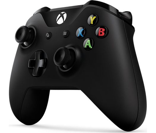 Microsoft vez. nélküli Xbox-kontroller fekete