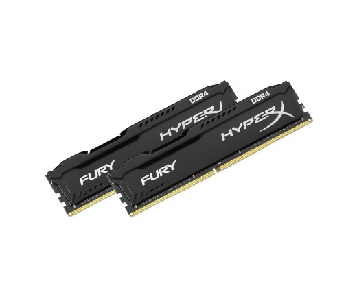 Kingston HyperX Fury DDR4 2666MHz 32GB KIT2 Fekete