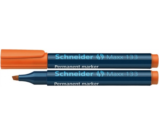 Schneider Alkoholos marker, 1-4 mm, vágott,narancs