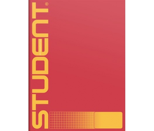 ICO "Student" füzet, tűzött, A4, kockás, 32 lap