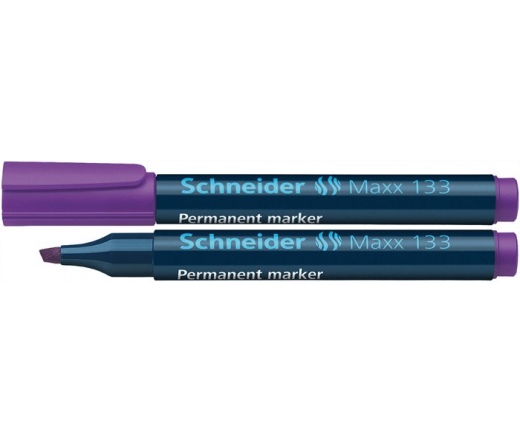 Schneider Alkoholos marker, 1-4 mm, vágott, lila