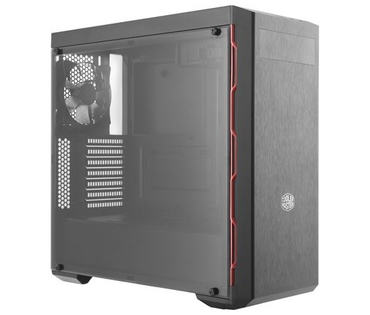 Cooler Master MasterBox MB600L ODD-vel piros
