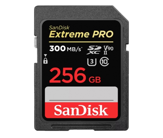 SanDisk Extreme Pro SDXC UHS-II U3 V90 256GB