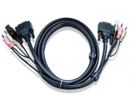 ATEN CONSOLE kábel DVI-D/USB/Audio 5m
