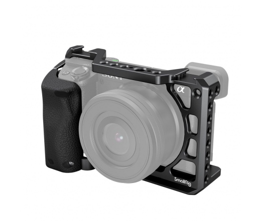 SMALLRIG Cage with Silicone Handle for Sony A6100/