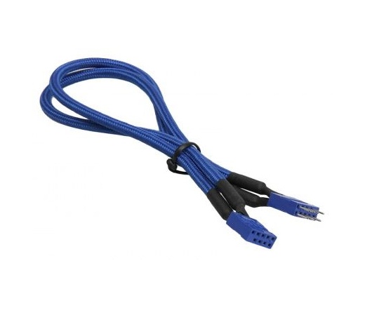 BitFenix belső USB hosszabbító 30cm kék/kék