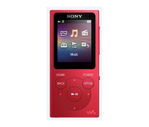 Sony NW-E394 piros