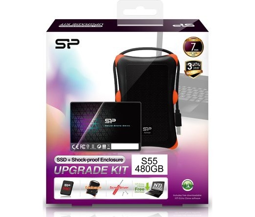 Silicon Power Slim S55 480GB upgrade kit