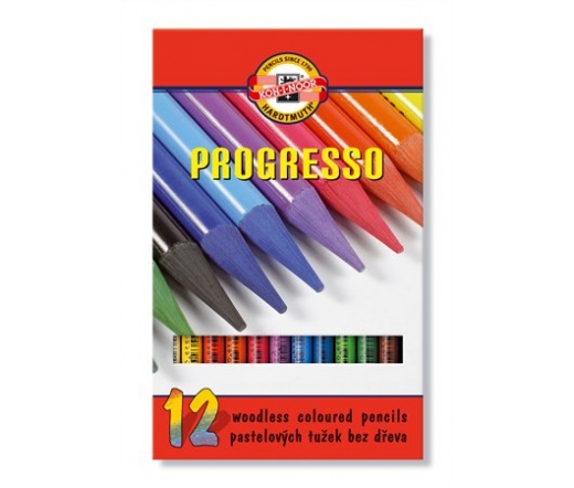 Koh-i-Noor Színes ceruza készlet famentes, 12 szín