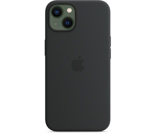 Apple iPhone 13 MagSafe szilikontok éjfekete
