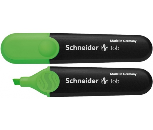 Schneider Szövegkiemelő, 1-5 mm, "Job 150", zöld