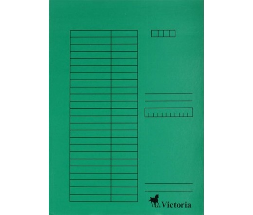 Victoria Gyorsfűző, karton, A4, zöld