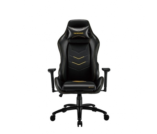 Tesoro Alphaeon S3 Fekete-Sárga gamer szék