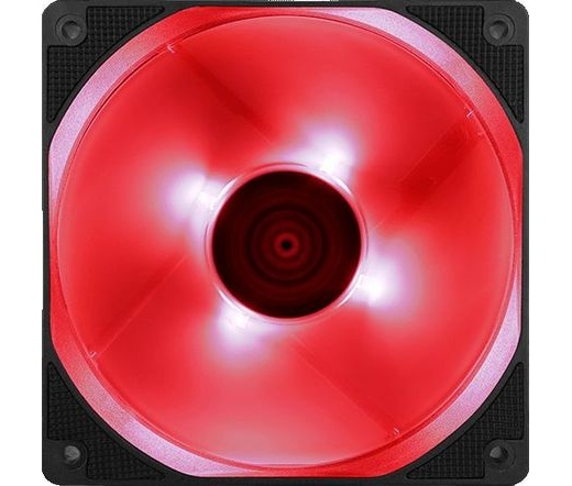 AeroCool Motion 12 Plus piros LED