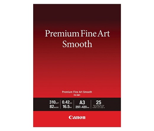Canon Premium Fine Art Smooth Paper A3+ 310g 25lap