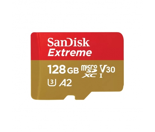 SanDisk Extreme microSDXC 128GB +adapter