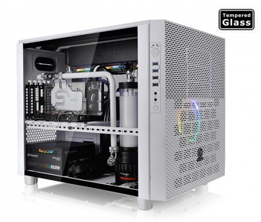 Thermaltake Core X5 Snow Tepered Glass
