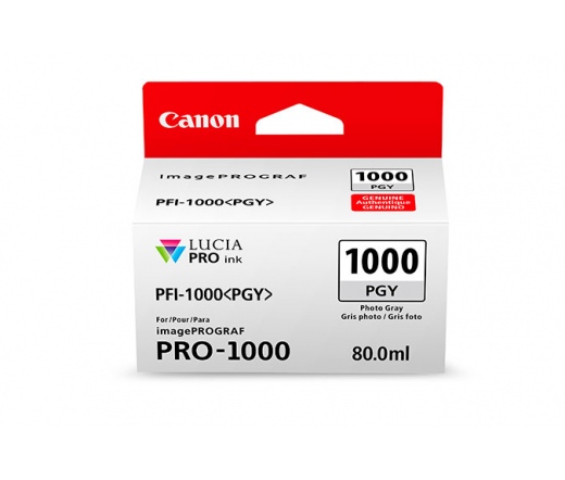 Canon PFI-1000 PGY Fotószürke tintapatron