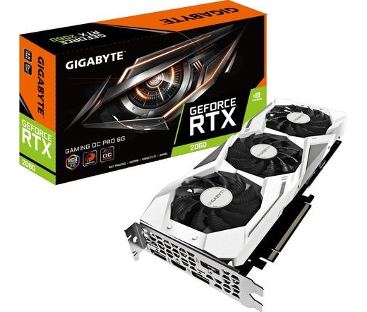 Gigabyte GeForce RTX 2060 Gaming OC Pro White 6G