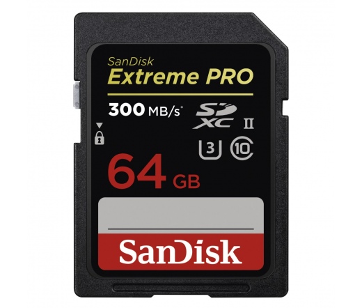 SANDISK SDXC Extreme Pro 64GB 300MB UHS-II -173374