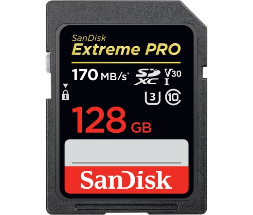 SanDisk Extreme Pro SDXC UHS-I U3 170/90 128GB