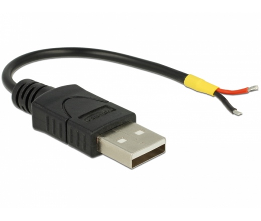 Delock USB 2.0 A - 2 nyitott vezeték 10 cm
