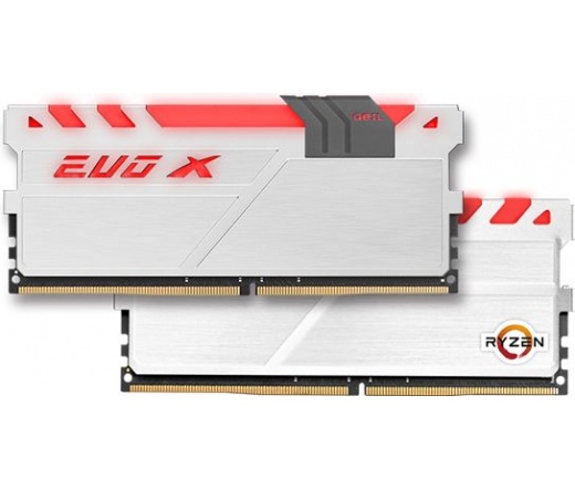 GeIL EVO X DDR4 AMD fehér 3200MHz CL16 16GB KIT2