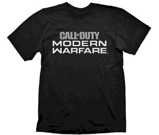 Call of Duty Modern Warfare póló "Logo" fekete S