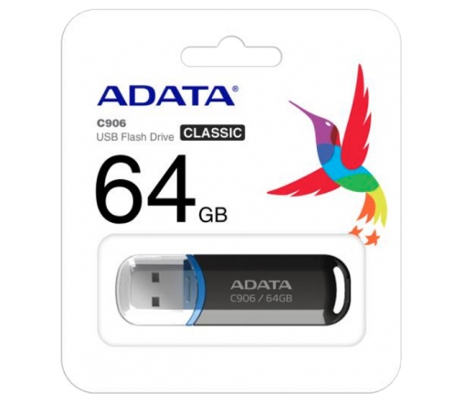Adata Classic C906 USB2.0 64GB fekete
