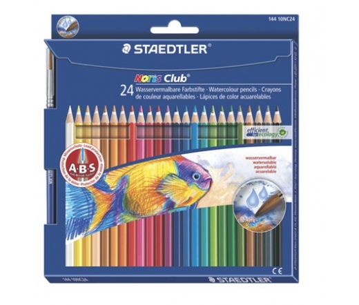 Staedtler Akvarell ceruza készlet ecsettel 24 szín