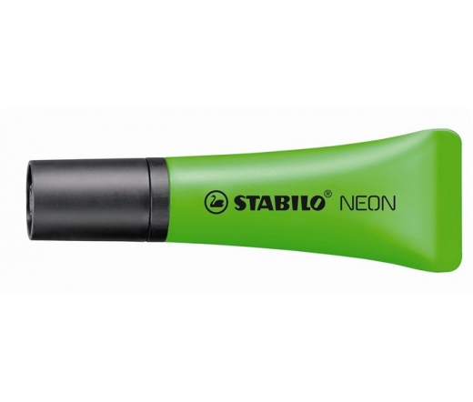 Stabilo Szövegkiemelő, 2-5 mm, "Neon", zöld