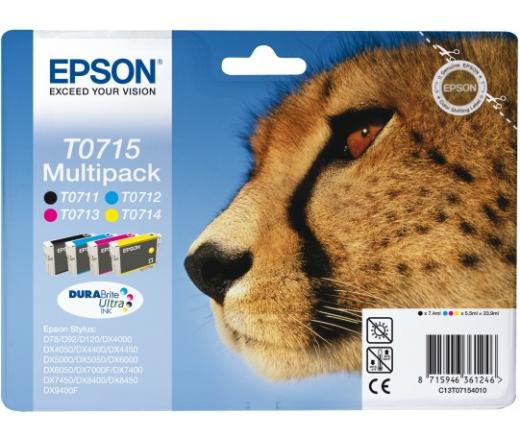 Epson tintapatron multipack(4db) C13T07154010 FF+S