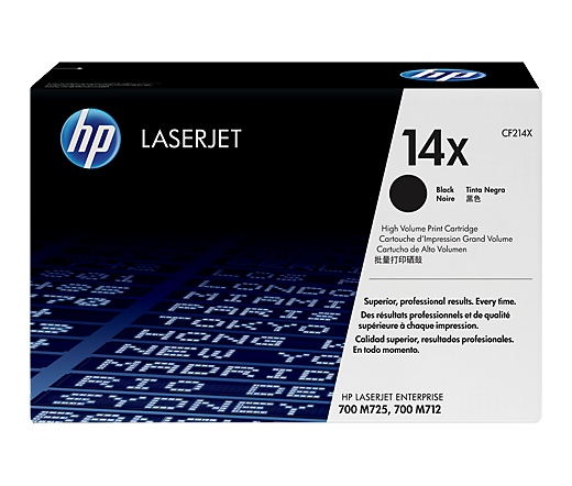 HP 14X nagy kapacitású fekete LaserJet tonerkazett
