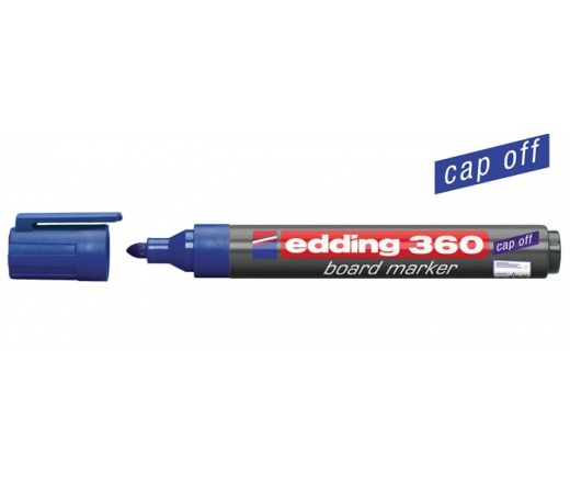 Edding Tábla- és flipchart marker, 1,5-3 mm, kék