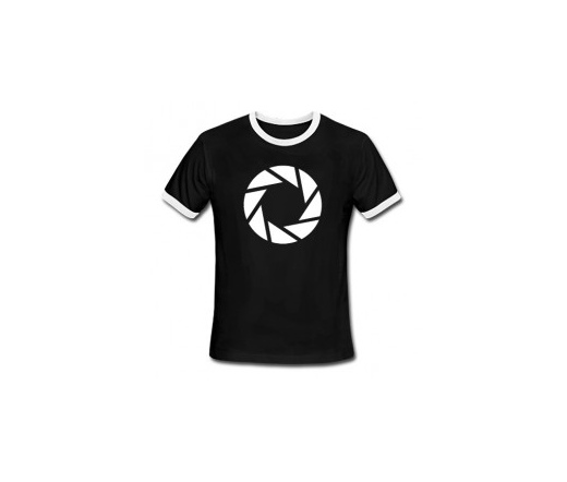 Portal 2 T-Shirt "Aperture Symbol", S