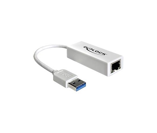 Delock USB 3.0 -> Gigabit LAN Fehér (62417)