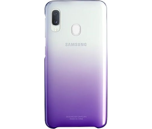 Samsung Galaxy A20e színátmenetes tok lila