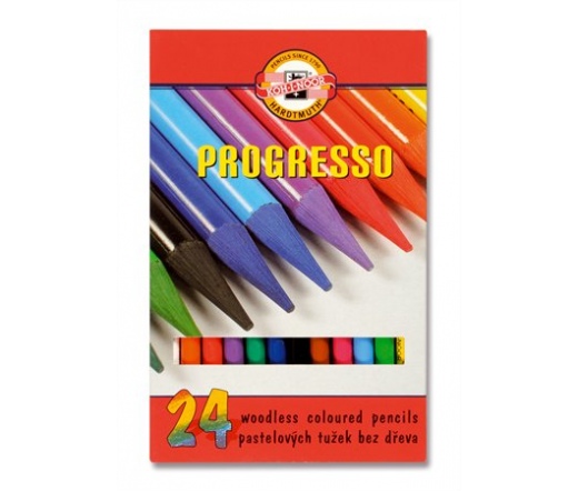 Koh-i-Noor Színes ceruza készlet famentes, 24 szín