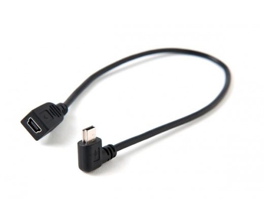 TetherPro Mini B USB 2.0 Right Angle Cable Adapter