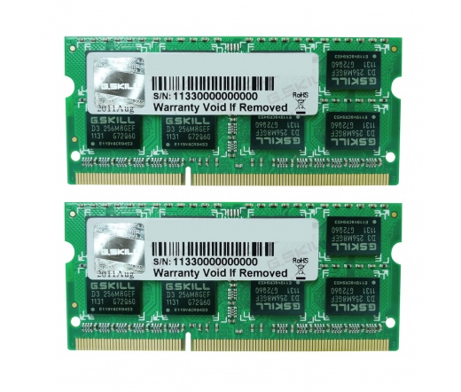 G.SKILL Standard DDR3L SO-DIMM 1600MHz CL9 8GB Kit