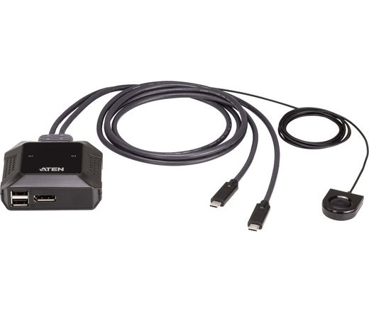 Aten 4K DisplayPort USB-C kábeles KVM Switch