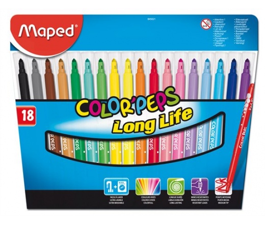 Maped "Color`Peps" vegyes 18db