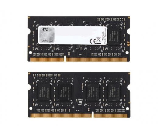 G.SKILL Standard DDR3 SO-DIMM 1600MHz CL9 8GB Kit2