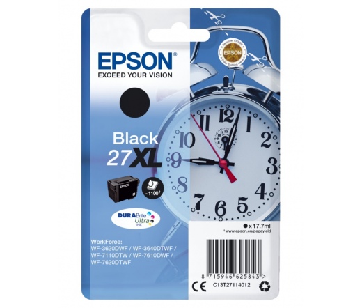 Epson T2711 XL Fekete tintapatron
