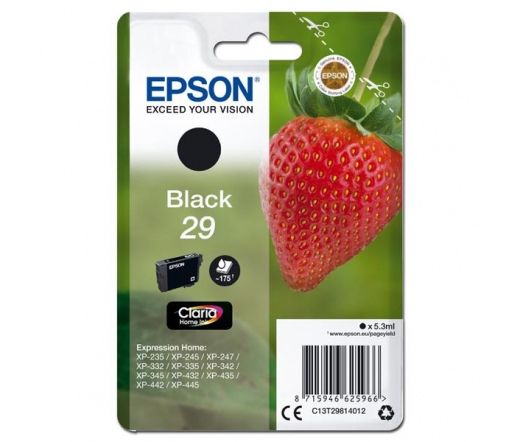 Epson T2981 fekete patron