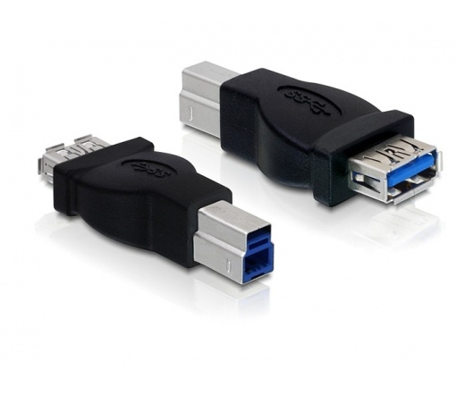 Delock Adapter USB 3.0-B male > USB 3.0-A female