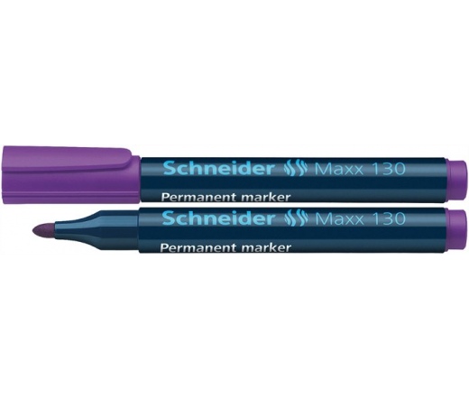 Schneider Alkoholos marker, 1-3 mm, kúpos, Lila